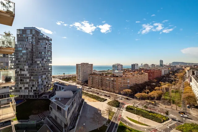 Alquiler Piso Diagonal Mar Con Vistas al Mar y Toda Barcelona — 31