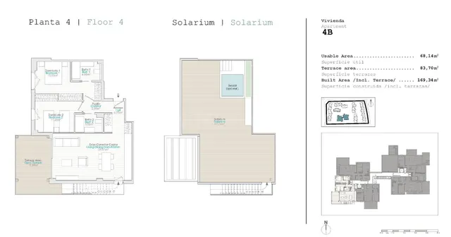 ÁTICO DE 2 DORMITORIOS EN UN NUEVO COMPLEJO RESIDENCIAL EN E - foto 5