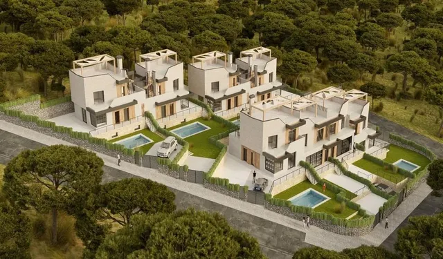 ALTO STANDING - POLOP HILLS - Residencial de LUJO, a 700 METROS de los cascos urbanos — 4