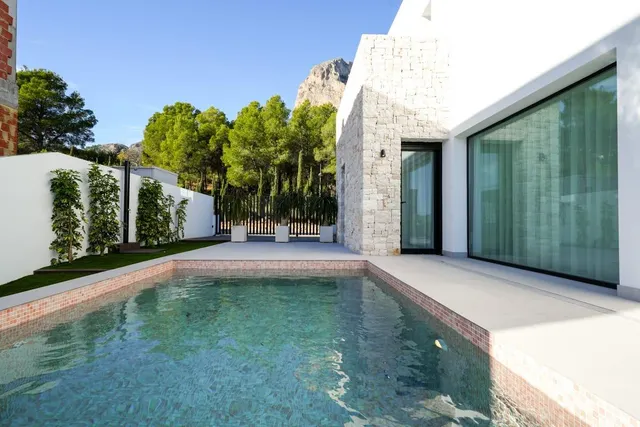 ✓Encantadora Villa Moderna con Piscina en Polop, Costa Blanca. — 3