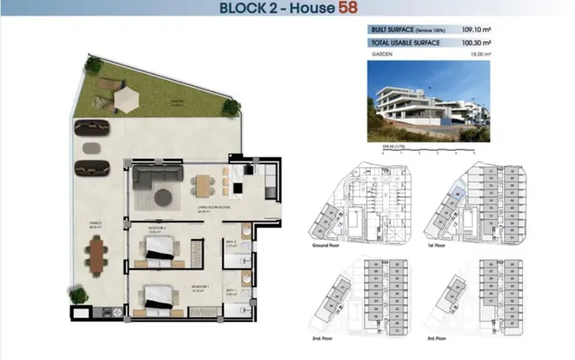 Apartamento 2 habitaciones 78m² en venta - El pinet — 12