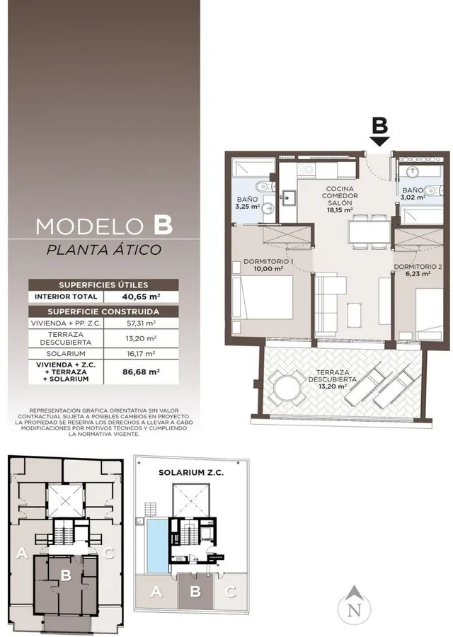 Ático 2 habitaciones 86m² en venta - Estacion de autobuses — 11