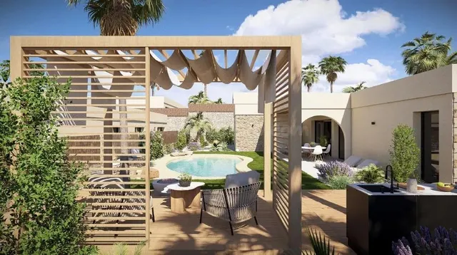 Villa de 3 dormitorios en una planta con piscina privada en  - foto 4