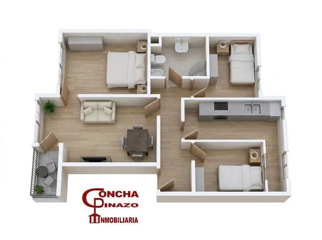 Piso reformado en venta en Paterna, entre el Parque Central y el Auditorio. — 30