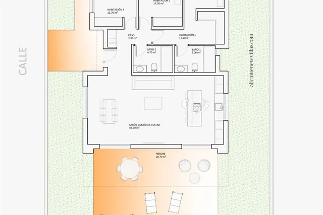 Villa 3 habitaciones 108m² en venta - La montanosa — 15
