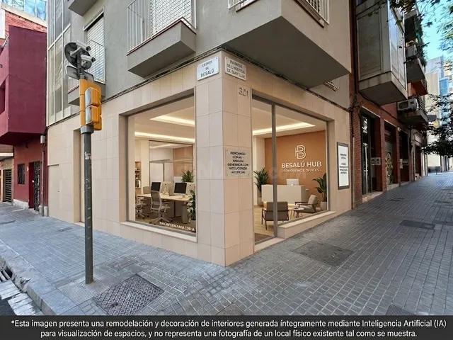 LOCAL COMERCIAL DE OBRA NUEVA A ESTRENAR EN PLENA CALLE NAVAS DE TOLOSA, ESQUINA CON BESALÚ — 2