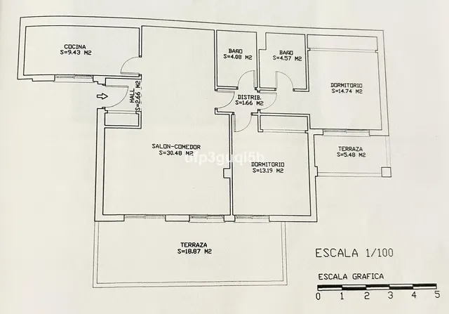Ático 2 habitaciones 115m² en venta - Centro — 40