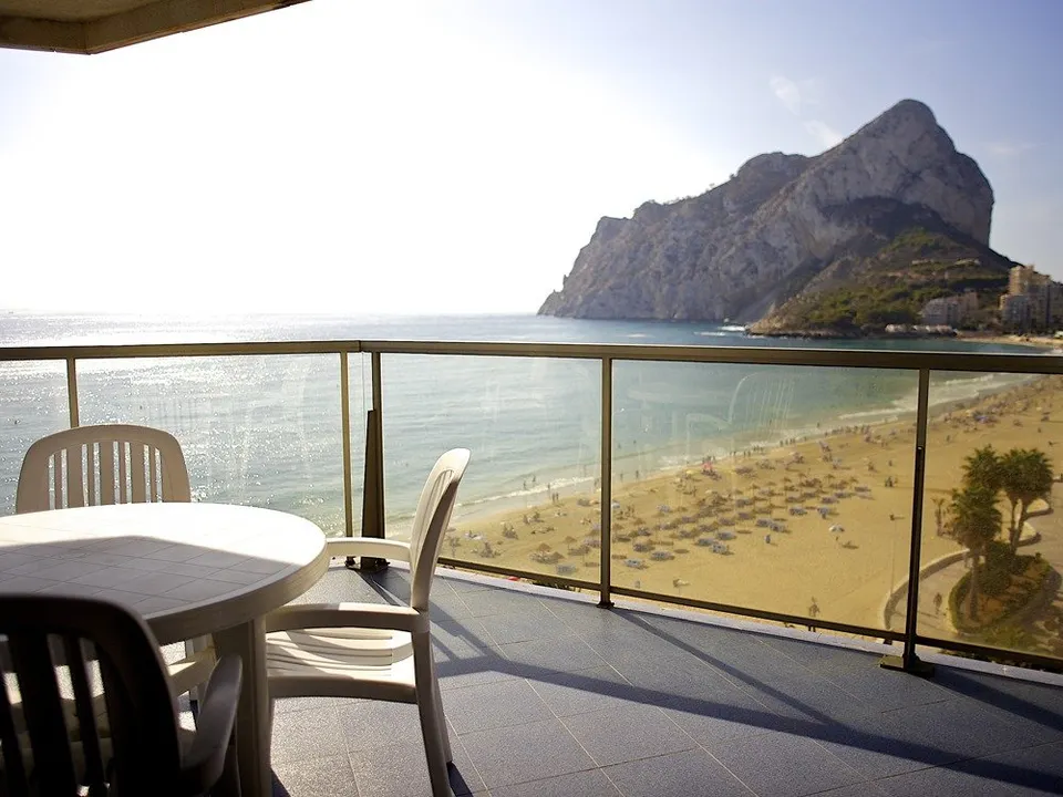 Magnífico apartamento en primera línea de playa.