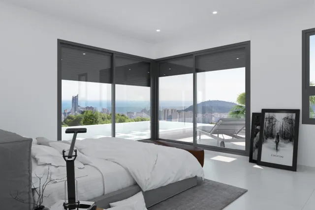VILLAS MODERNAS EN SIERRA CORTINA (FINESTRAT) A UN PASO DE BENIDORM — 10