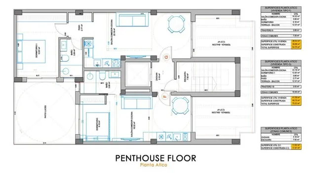 Apartamento 1 habitación 75m² en venta - Acequion — 35