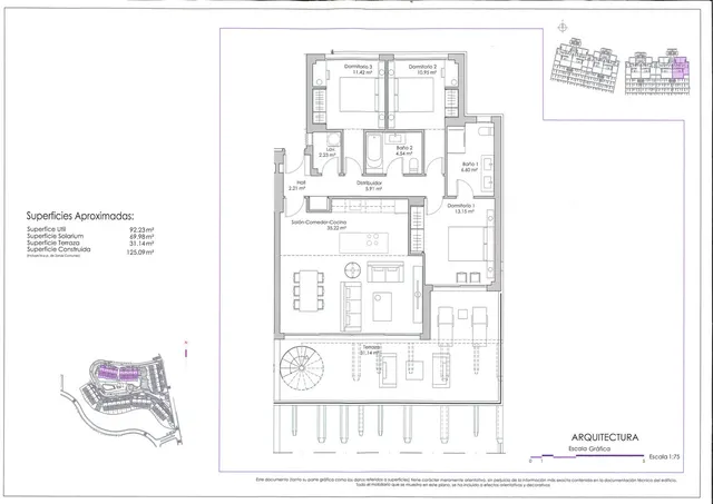 Ático 3 habitaciones 195m² en venta - Costa Del Sol — 30