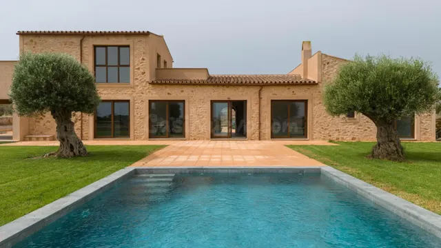 Finca rústica a estrenar con piscina en Santanyí