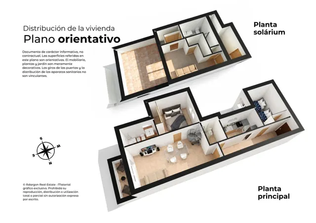 Ático dúplex con vistas frontales al mar y amplio solárium en Guardamar del Segura — 33