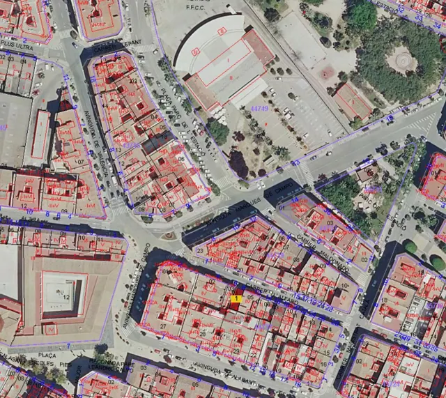 Terreno urbano en calle Alfaro 8 de 73 m2 de parcela. Ideal para  una casa familiar o construcción de estudios en altura. PROYECTO DE EJECUCIÓN — 9