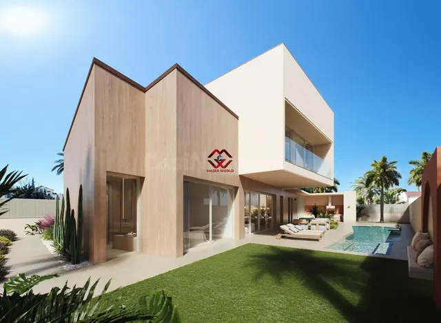 Villas de lujo de nueva construcción con vistas al mar en De