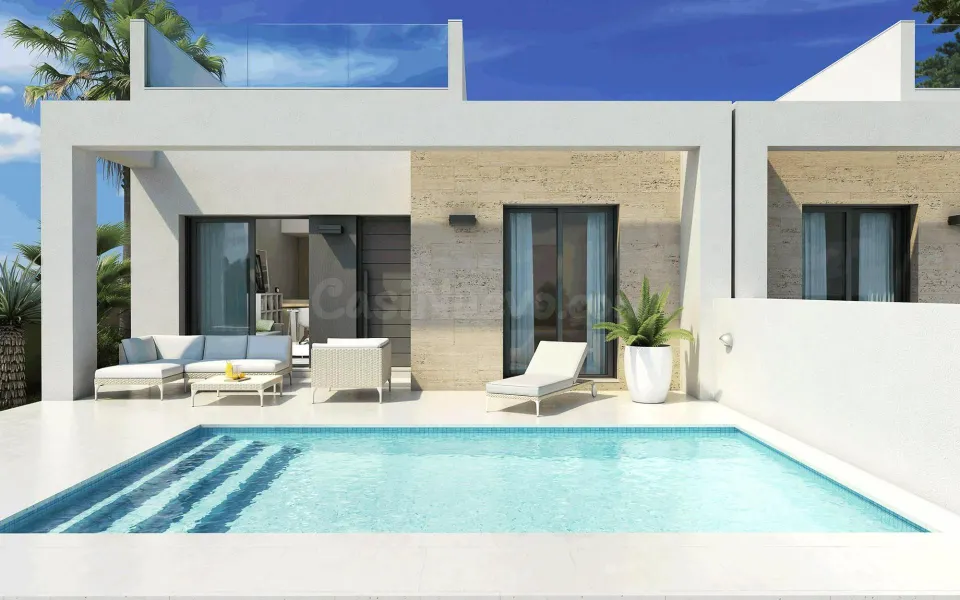 Bungalows con piscina privada