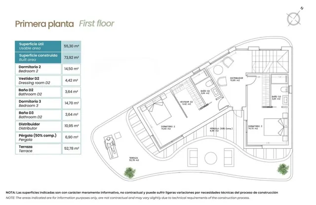 Villa 3 habitaciones 203m² en venta - Zona Centro — 13