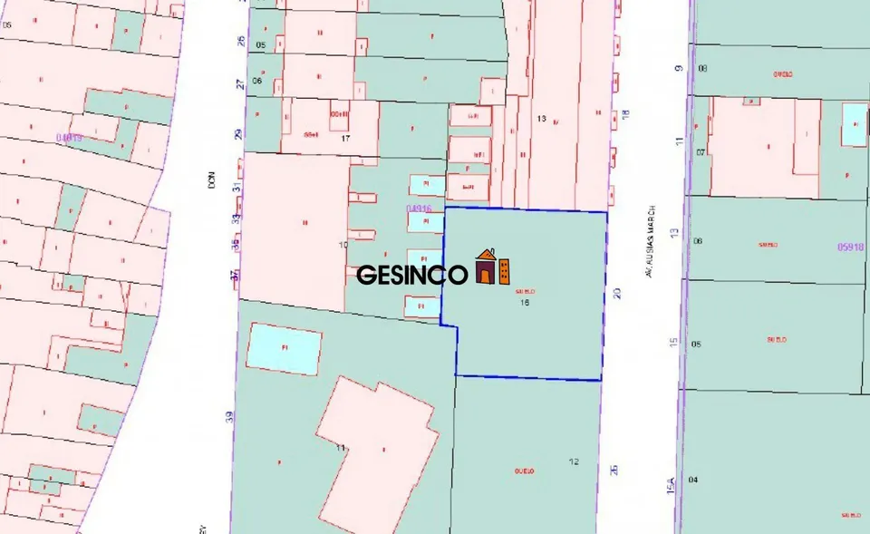 PARCELA DE 500 m2 CON POSIBLE SEGREGACIÓN...