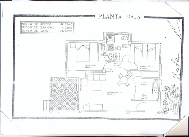 Villa 2 habitaciones 68m² en venta - Lomas de Cabo Roig — 35
