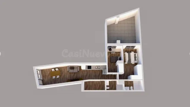 ¡PLANTA BAJA CON GRAN TERRAZA EN VENTA EN NULES MUY ECONOMIC - foto 5