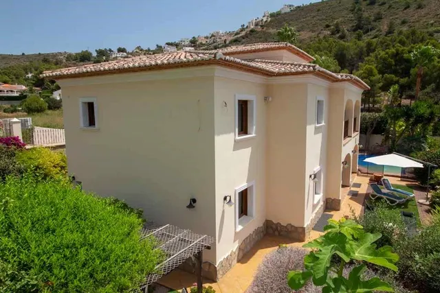 ▷Villa con Piscina en Moraira El Portet, Costa Blanca. — 26