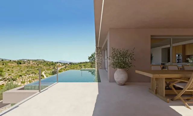 VILLA DE LUJO EN EL INTERIOR DE CALPE - foto 4