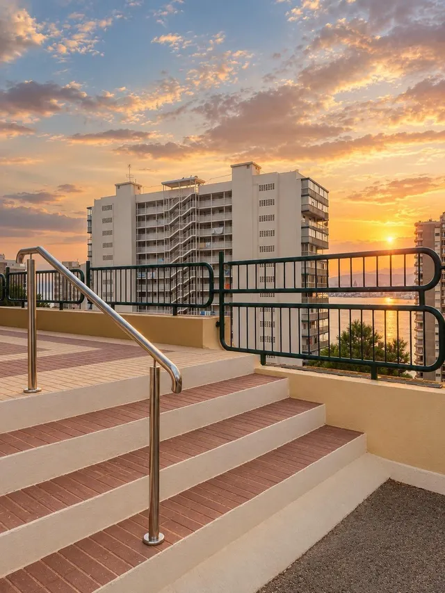 Estudio en planta 12 con vistas al mar y parking en Benidorm – 175.000 € — 13
