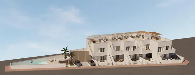 Apartamentos modernos con piscina comunitaria cerca de la pl - foto 4