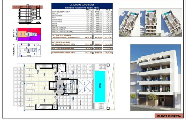 Apartamento moderno de 3 dormitorios cerca de la playa en Torrevieja — 14