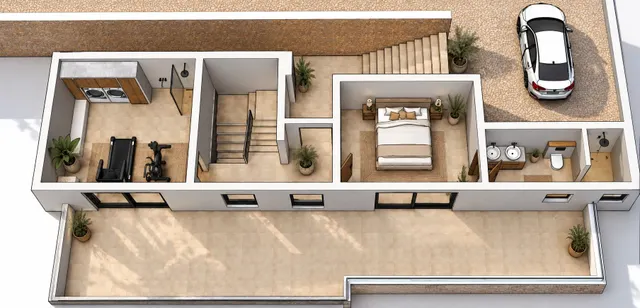 Villa 5 habitaciones 320m² en venta - Puerto — 9