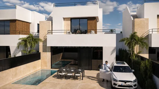 Villa de nueva construcción con 3 dormitorios en Condado de  - foto 2