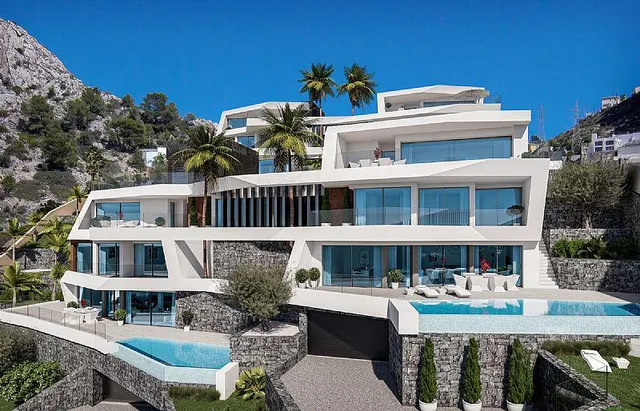 Nuevo proyecto de 4 villas de lujo de estilo moderno con vistas al mar y piscina privada. — 16