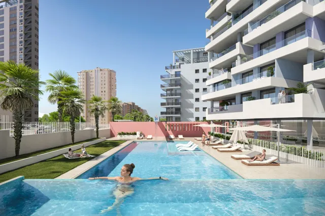 ÁTICOS DE LUJO DE OBRA NUEVA CON VISTAS AL MAR EN CALPE — 8