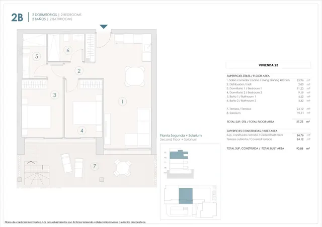 Apartamentos de nueva construcción en Benijófar con una ubicación céntrica — 7