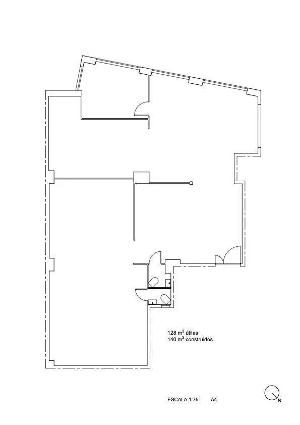 Loft industrial de 140 m2 para estudio creativo u oficina en - foto 4