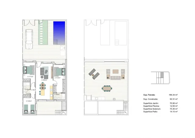 ADOSADOS DE OBRA NUEVA EN SAN JAVIER — 36