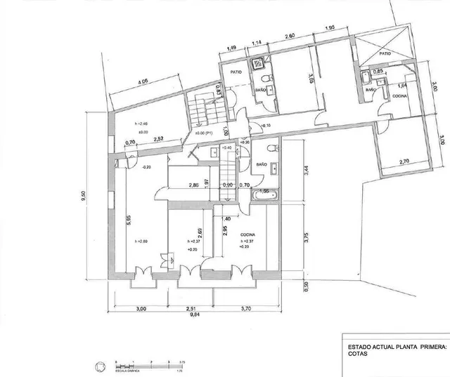 Super oportunidad, edificio con división horizontal compuesto de cuatro fincas por solo 60.000 Eur — 8