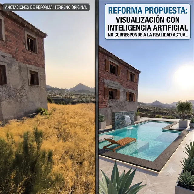 Finca entre Blanca y Ricote con 7.000 m2 de parcela + CASA d