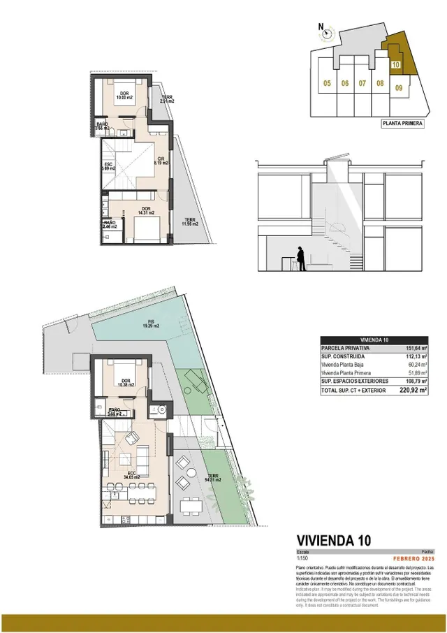 Promoción boutique de viviendas de nueva construcción con piscina privada en Pilar de la Horadada — 31