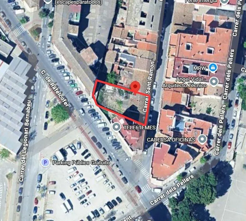 Solar Urbano en Gandía (Raval) – Para Proyecto Residencial con Alto Potencial de Desarrollo