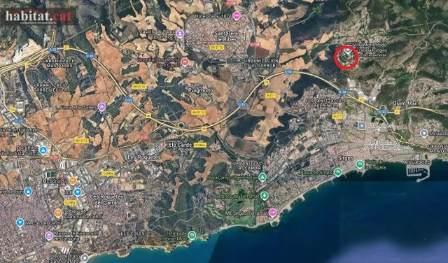¡¡ PARCELAS EN SANT PERE DE RIBES - MAS ALBA !! — 3