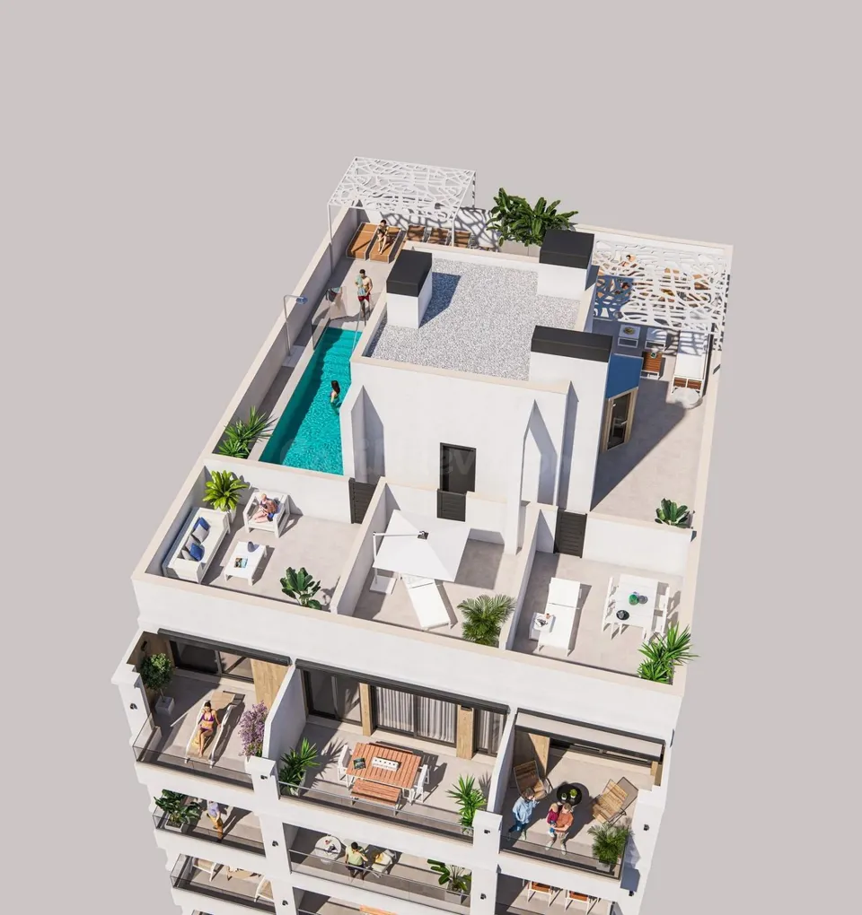Ático 2 habitaciones 86m² en venta - Estacion de autobuses