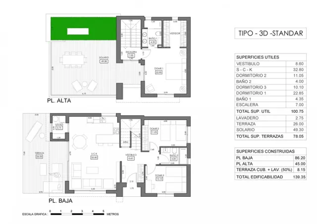 Villas Independientes a tan solo 900 metros del mar. — 9