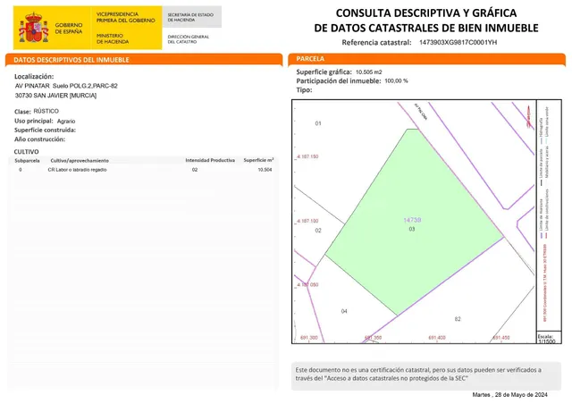 Parcela 31353m² en venta - Centro - foto 4