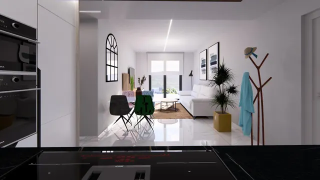 EXCLUSIVO APARTAMENTO CON PISCINA COMUNITARIA EN LA FINCA GOLF ALGORFA — 9