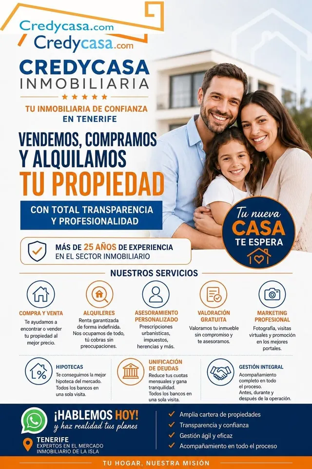 TENERIFE SUR – VALLE SAN LORENZO - 3 habitaciones -| venta 900€ mes -ENTRADA 18.000 €- con garaje y trastero. — 13