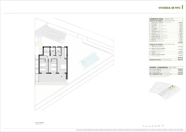 Villa de dos plantas con 4 dormitorios a la venta en Polop. — 10