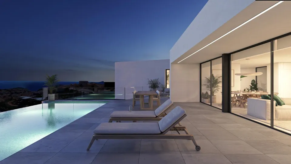 VILLA DE LUJO DE NUEVA CONSTRUCCIÓN EN CUMBRE DEL SOL