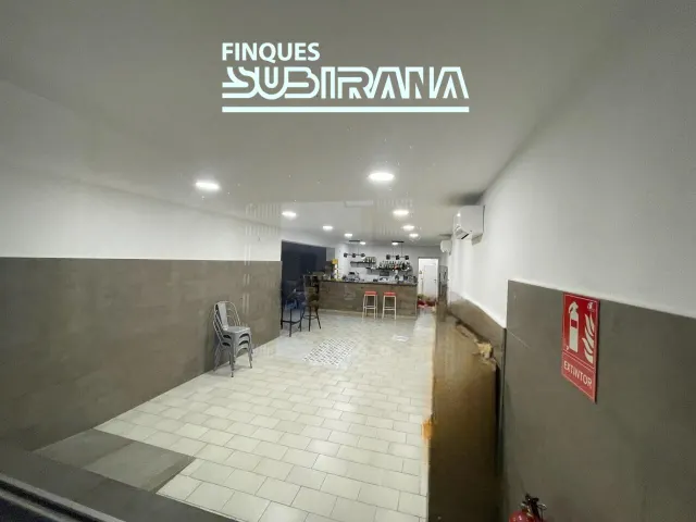 LOCAL COMERCIAL ADAPTAT COM A BAR-CAFERIA-RESTAURANT AL CENTRE DE SANTA COLOMA DE QUERALT. — 2