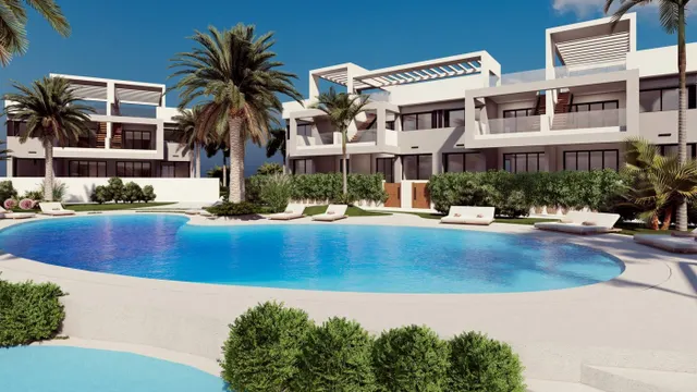RESIDENCIAL DE OBRA NUEVA CONSTRUCCIÓN DE APARTAMENTOS BUNGALOW EN LOS BALCONES — 2